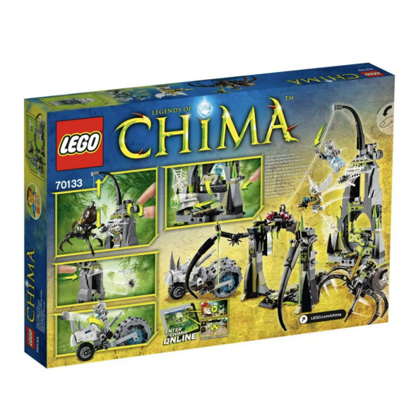 Конструктор LEGO Legends Of Chima 70133 Пещера Спинлина в Энгельсе