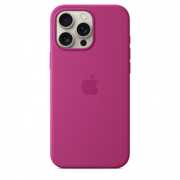 Чехол Apple для iPhone 16 Pro Max Silicone MagSafe, Fuchsia (MYYX3ZM/A) в Энгельсе