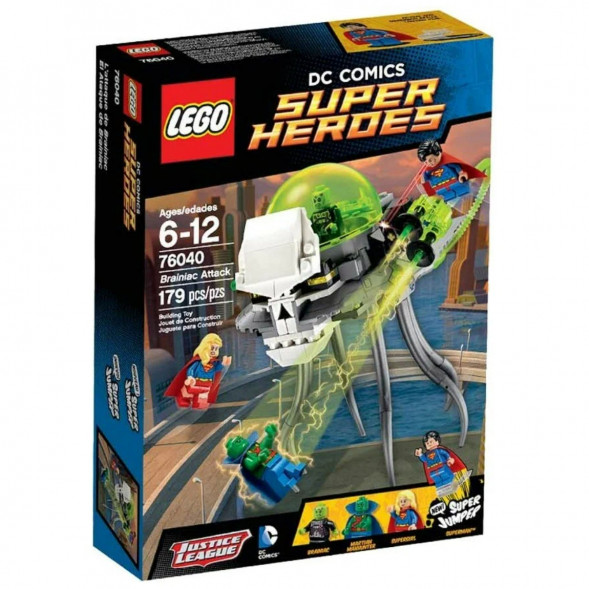 Конструктор LEGO Super Heroes 76040 Атака Брейниака в Энгельсе