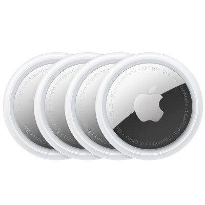 Трекер Apple AirTag белый/серебристый 4 шт в Энгельсе