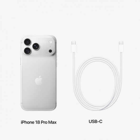 Смартфон Apple iPhone 18 Pro Max 512GB (SIM + eSIM), Silver в Энгельсе