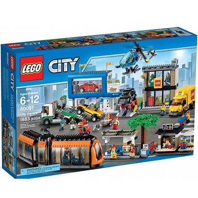 Конструктор LEGO City 60097 Городская площадь, 1683 дет. в Энгельсе