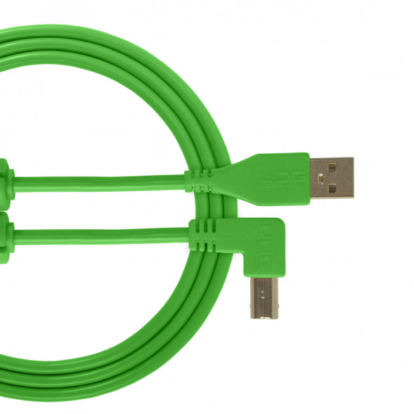 Аудиокабель UDG Ultimate Audio Cabel  USB 2.0 A-B 2 метра, зелёный в Энгельсе