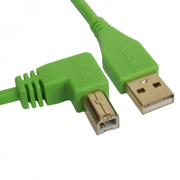 Аудиокабель UDG Ultimate Audio Cabel  USB 2.0 A-B 2 метра, зелёный в Энгельсе