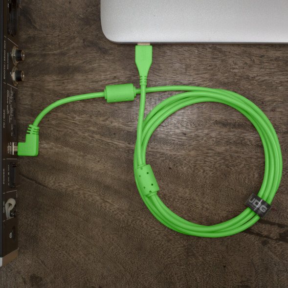 Аудиокабель UDG Ultimate Audio Cabel  USB 2.0 A-B 2 метра, зелёный в Энгельсе