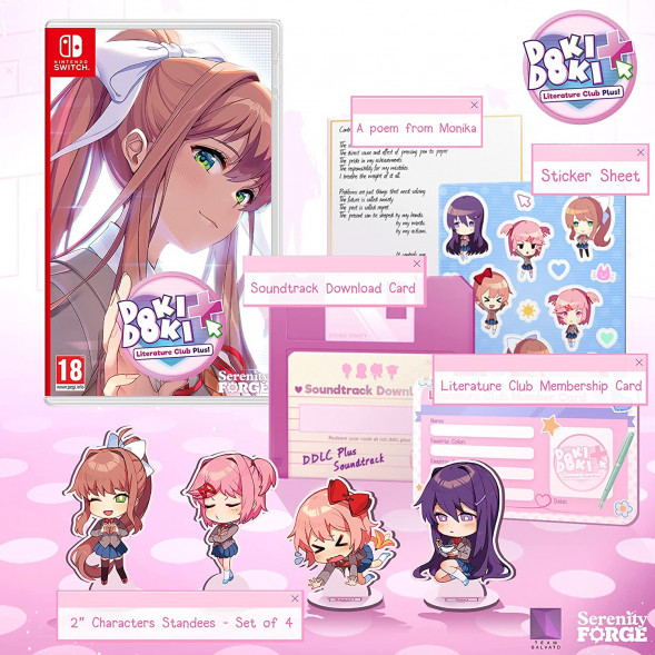 Игра Doki Doki Literature Club Plus! [Nintendo Switch, русские субтитры] в Энгельсе