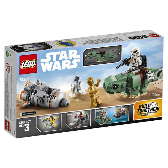 Конструктор LEGO Star Wars 75228 Спасательная капсула Микрофайтеры дьюбэк в Энгельсе