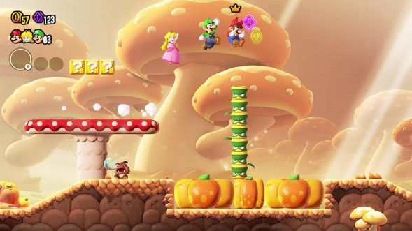 Игра Super Mario Bros. Wonder [Nintendo Switch, Русская версия] в Энгельсе