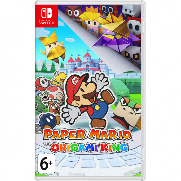 Игра Paper Mario: The Origami King [Nintendo Switch, английская версия] в Энгельсе