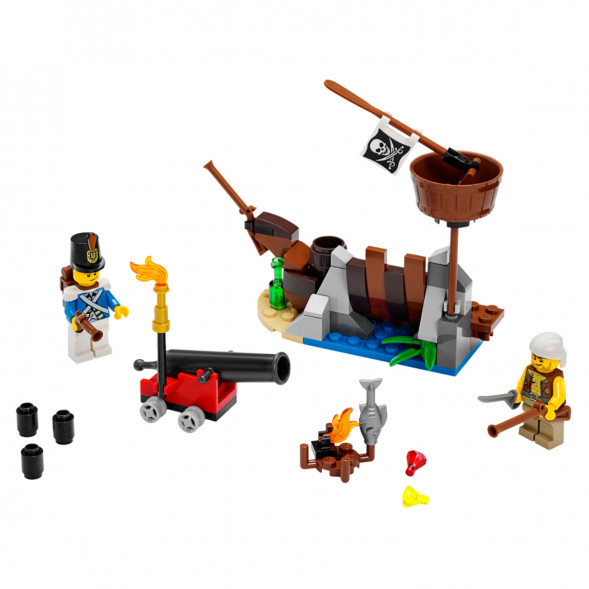 Конструктор LEGO Pirates 70409 Защита обломков корабля в Энгельсе