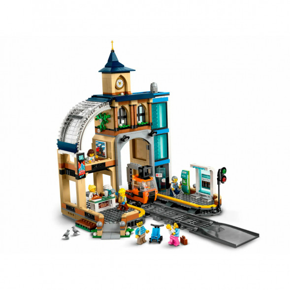 Конструктор LEGO City 60469 Центральный железнодорожный вокзал в Энгельсе