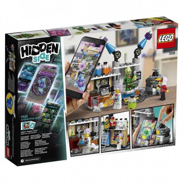 Конструктор LEGO Hidden Side 70418 Лаборатория призраков в Энгельсе