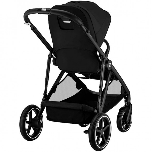Детская коляска Cybex Gazelle S BLK Moon Black с корзиной и дождевиком в Энгельсе