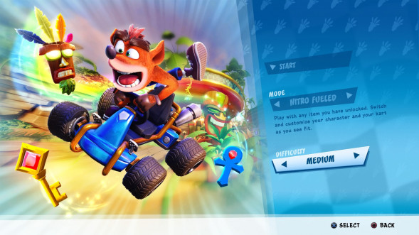 Crash Team Racing Nitro-Fueled [PS4, английская версия] в Энгельсе