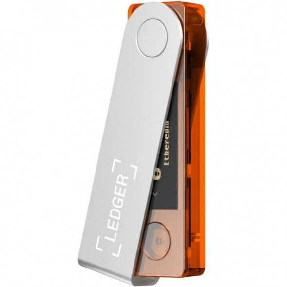 Аппаратный криптокошелек Ledger Nano X, BTC Orange  в Энгельсе