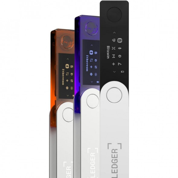 Аппаратный криптокошелек Ledger Nano X, BTC Orange  в Энгельсе