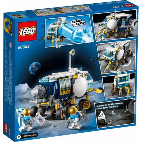 Конструктор LEGO City Space 60348 Луноход в Энгельсе