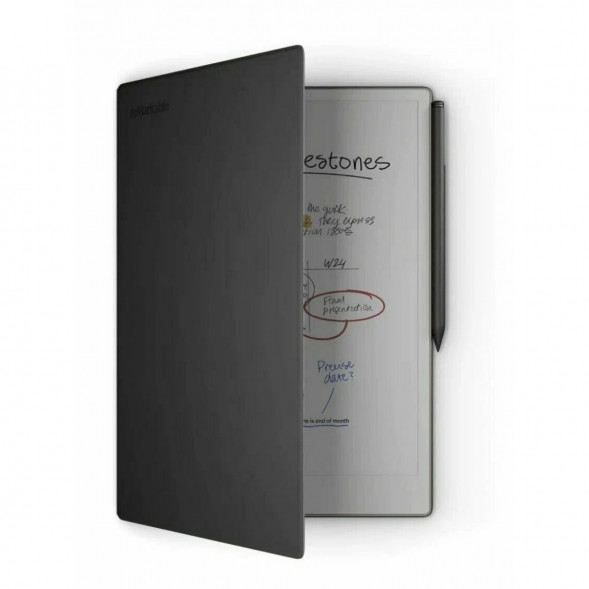 Графический планшет reMarkable Paper Pro + Marker Plus + чехол Book Folio Leather Black в Энгельсе