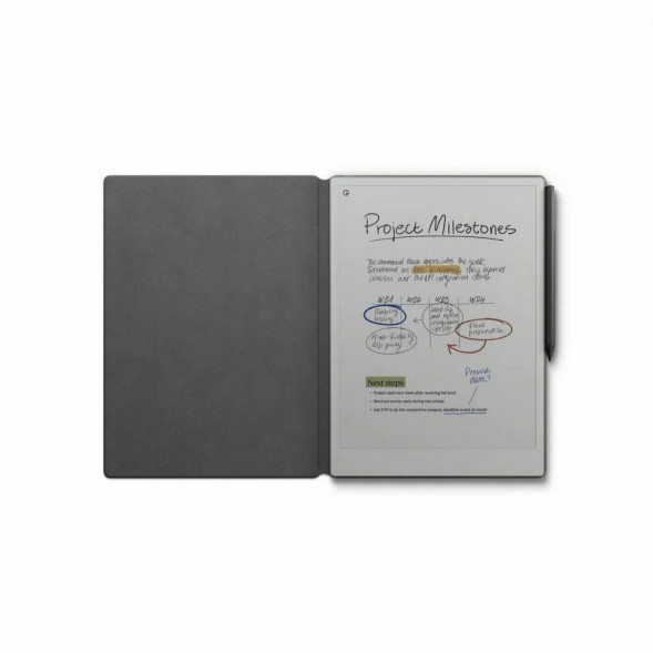 Графический планшет reMarkable Paper Pro + Marker Plus + чехол Book Folio Leather Black в Энгельсе