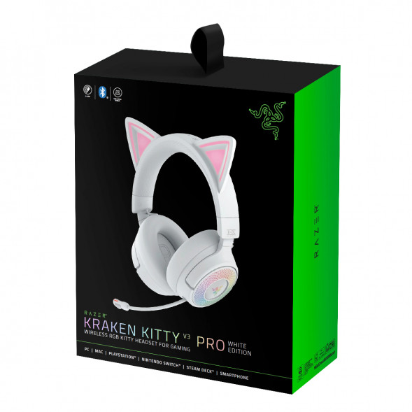 Наушники Razer Kraken Kitty V3 Pro Белый 2025 в Энгельсе