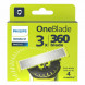 Сменные лезвия Philips OneBlade 360 QP430/50, 3 штуки в Энгельсе