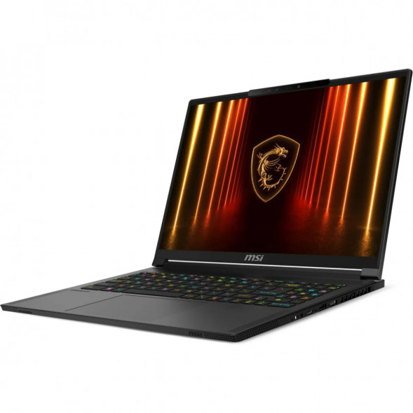 Ноутбук MSI Stealth A16 AI+ A3HWHG-239XRU (16&amp;quot;, OLED, AMD Ryzen AI 9 365 2ГГц, 10 ядер, 32ГБ LPDDR5x, 1ТБ SSD, NVIDIA GeForce RTX 5070 Ti, без ОС), черный в Энгельсе