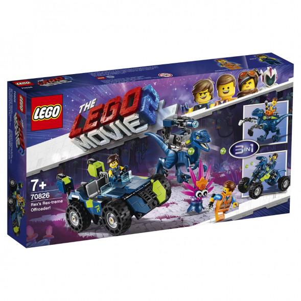 Конструктор LEGO Movie 70826 Рэкстремальный внедорожник Рэкса в Энгельсе