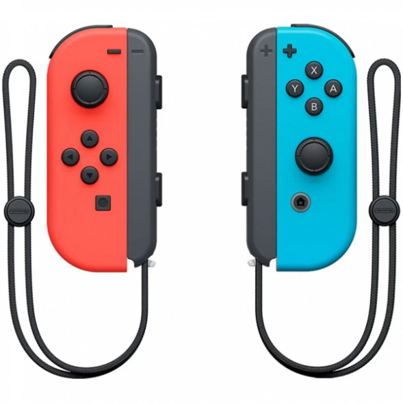 Геймпад Nintendo Switch Joy-Con controllers Duo, красный/синий в Энгельсе