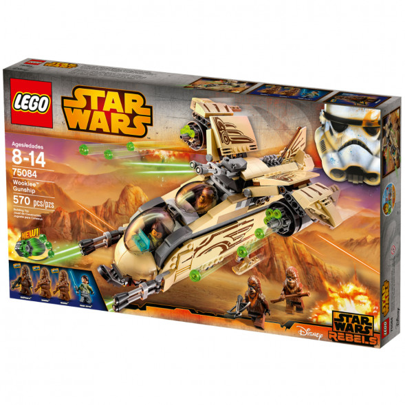 Конструктор LEGO Star Wars 75084 Боевой корабль Вуки в Энгельсе