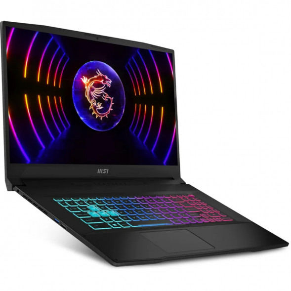 Ноутбук MSI Katana 17 B13VEK-1622XRUY (17.3&amp;quot;, IPS, Intel Core i7 13620H 2.4ГГц, 10 ядер, 16ГБ DDR5, 512ГБ SSD, NVIDIA GeForce RTX 4050 - 6 ГБ, FreeDOS), черный в Энгельсе