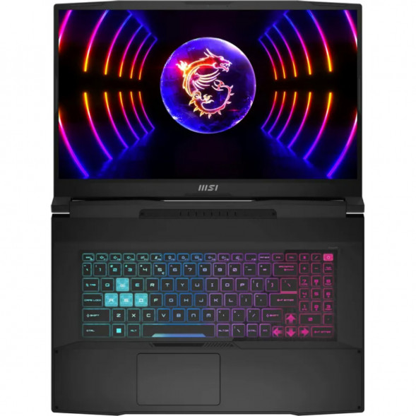 Ноутбук MSI Katana 17 B13VEK-1622XRUY (17.3&amp;quot;, IPS, Intel Core i7 13620H 2.4ГГц, 10 ядер, 16ГБ DDR5, 512ГБ SSD, NVIDIA GeForce RTX 4050 - 6 ГБ, FreeDOS), черный в Энгельсе