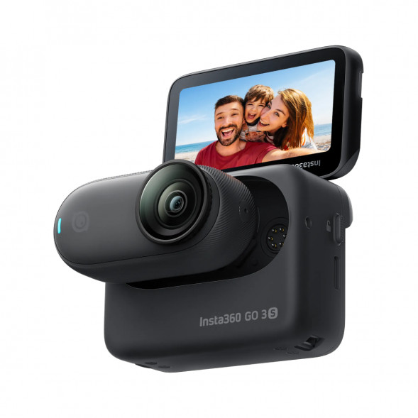 Экшн-камера Insta360 GO 3s Standart Edition 128 Гб, чёрный в Энгельсе