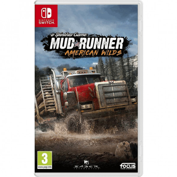 Игра Spintires: MudRunner American Wilds [Nintendo Switch, русские субтитры] в Энгельсе