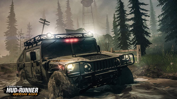 Игра Spintires: MudRunner American Wilds [Nintendo Switch, русские субтитры] в Энгельсе