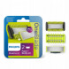 Сменные лезвия Philips OneBlade 2 шт. + 1 шт. Body kit QP620/50 в Энгельсе