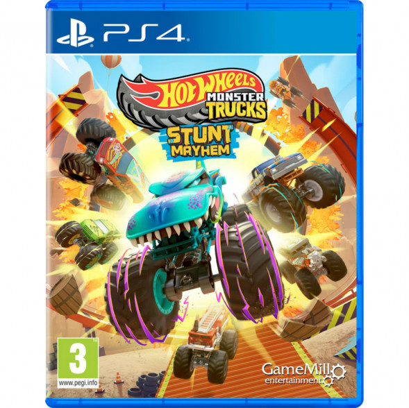 Игра Hot Wheels Monster Trucks: Stunt Mayhem [PS4, английская версия] в Энгельсе