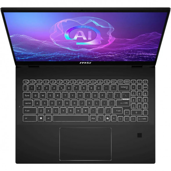 Ноутбук трансформер MSI Summit 16 AI Evo A2HMTG-057RU (16&amp;quot;, IPS, Intel Core Ultra 7 255H 2ГГц, 16 ядер, 16ГБ LPDDR5, 1ТБ SSD, Intel Arc 140T, Windows 11 Home), черный в Энгельсе
