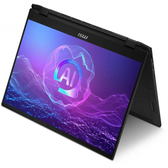 Ноутбук трансформер MSI Summit 16 AI Evo A2HMTG-057RU (16&amp;quot;, IPS, Intel Core Ultra 7 255H 2ГГц, 16 ядер, 16ГБ LPDDR5, 1ТБ SSD, Intel Arc 140T, Windows 11 Home), черный в Энгельсе