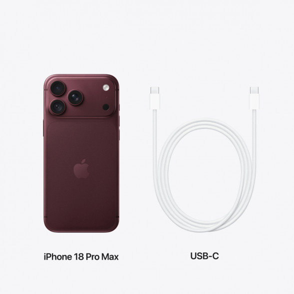 Смартфон Apple iPhone 18 Pro Max 2TB (SIM + eSIM), Burgundy в Энгельсе
