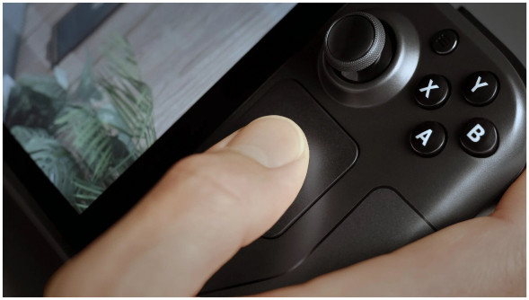 Игровая приставка Valve Steam Deck 64 ГБ SSD, черный в Энгельсе