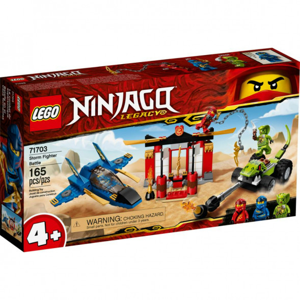 Конструктор LEGO Ninjago 71703 Бой на штормовом истребителе в Энгельсе