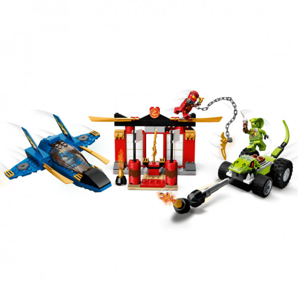 Конструктор LEGO Ninjago 71703 Бой на штормовом истребителе в Энгельсе